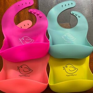 Silicone Baby Bibs Set
